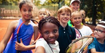 Groupe d'enfants 