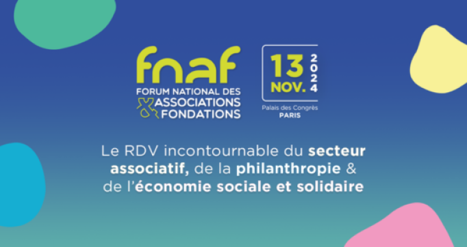 Forum national des associations et fondations 13 novembre 2024
